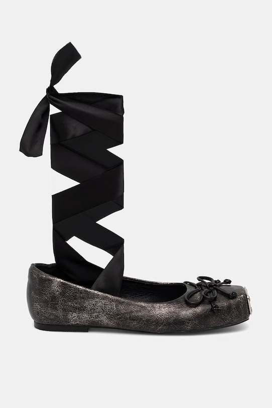 Koi Footwear baleriny Blithe Metal Toe Ballet Flats Blithe czarny SS26