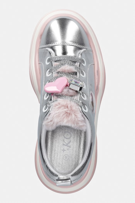 Koi Footwear Girlie Pop Chunky Trainers tenisice za žene srebrna MT08
