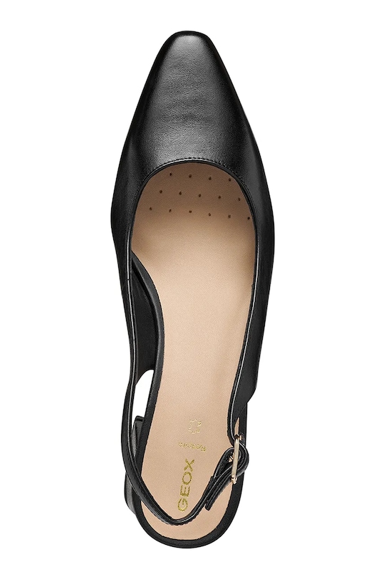 Usnjeni salonarji Geox D GISELDA D45VCC00085C9999 črna