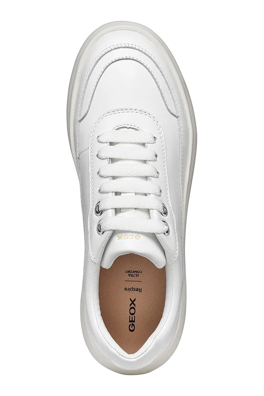 Geox sneakersy skórzane D SPHERICA EC4.1 D65TCA00085C1000 biały