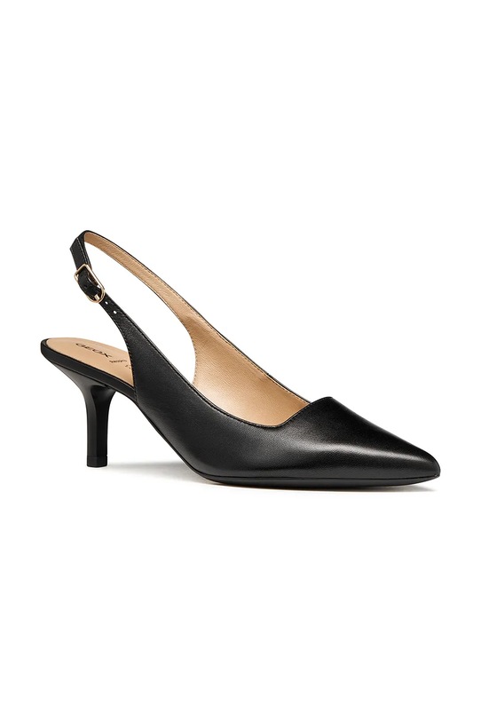 Geox szpilki skórzane D KLEOPY D65YBD000TUC9999 czarny SS26