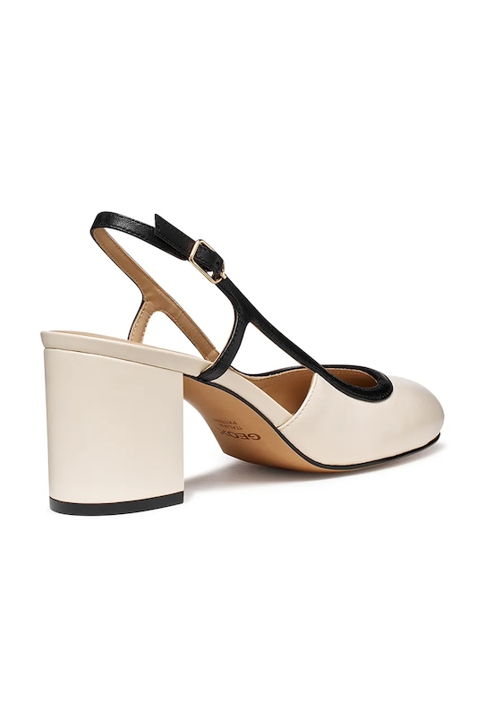 Obuwie Geox czółenka skórzane D VIRNILISA 65 D65YYA000TUC1S9B beżowy