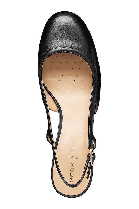 Geox czółenka skórzane D VIRNILISA 65 D65YYA000TUC9999 czarny