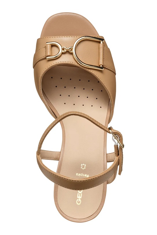 Geox sandały skórzane D NEW ERAKLIA 80 A D55RPA.000TU.C5000 beżowy