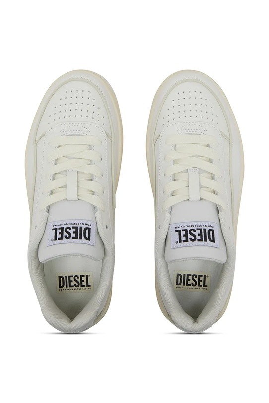Diesel S-Tracker-D Low W sneakersy damskie skórzane biały Y03513.P8417.T1002