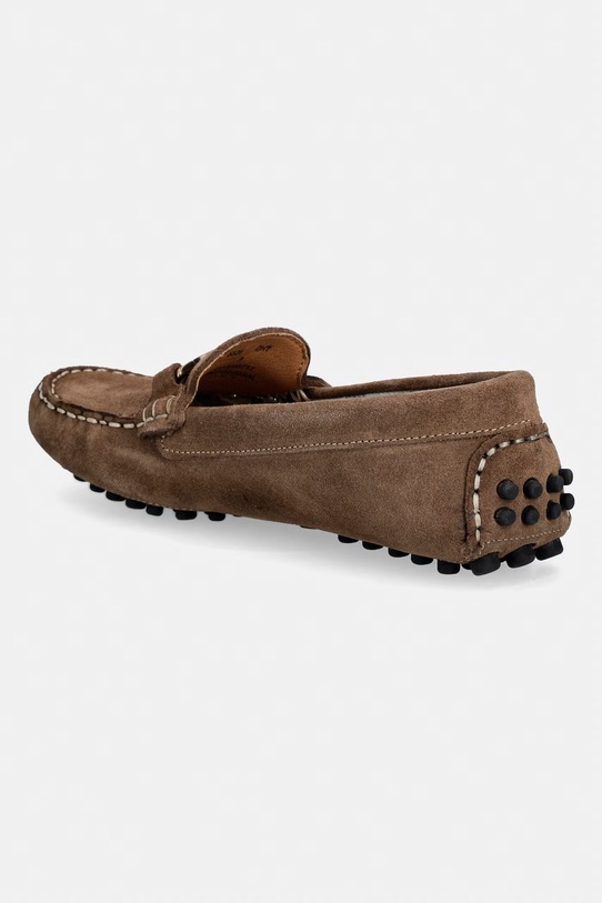 Obuwie Barbour mokasyny damskie zamszowe Laire LFO0754BE31 beżowy