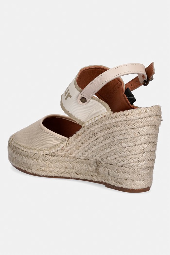 Obuwie Barbour espadryle z odkrytą piętą damskie Lyndhurst LFO0803BE52 beżowy