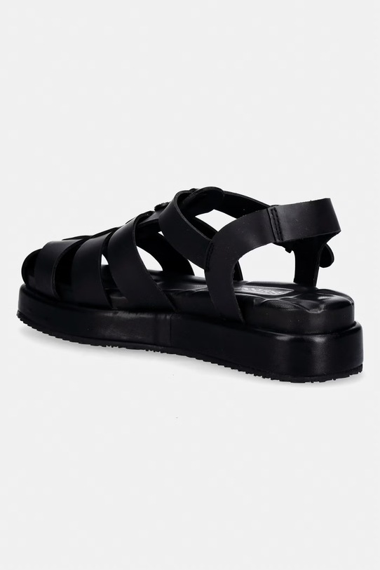 Obuwie Barbour Hindburn sandały damskie skórzane LFO0809BK31 czarny