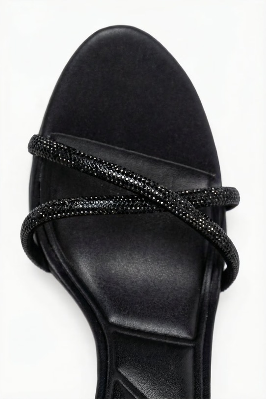 Aldo sandali z visoko peto MANAELDEN črna 14011265