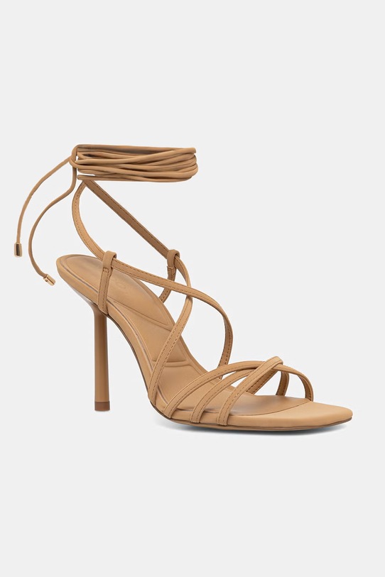 Aldo sandále na ihličkovom podpätku TALYIA béžová 14298565