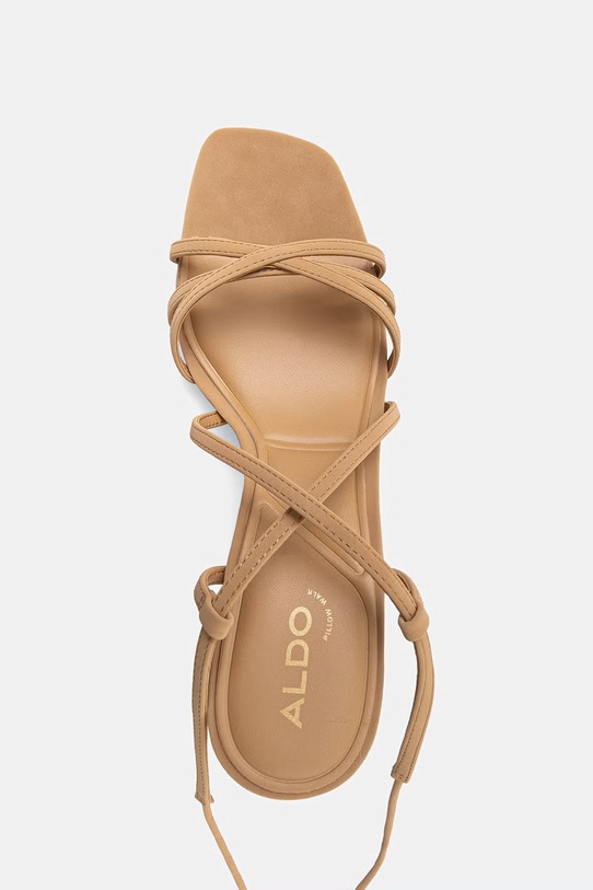 Aldo sandále na ihličkovom podpätku TALYIA béžová 14298565