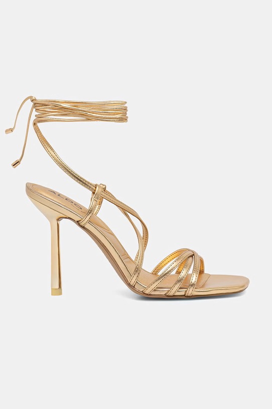 Aldo sandále na ihličkovom podpätku TALYIA 14298587 zlatá SS26