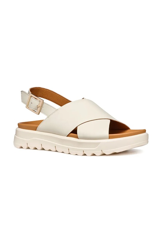 Geox sandale din piele întoarsă D XAND 2.1S D45SZE00085C1002 bej SS26