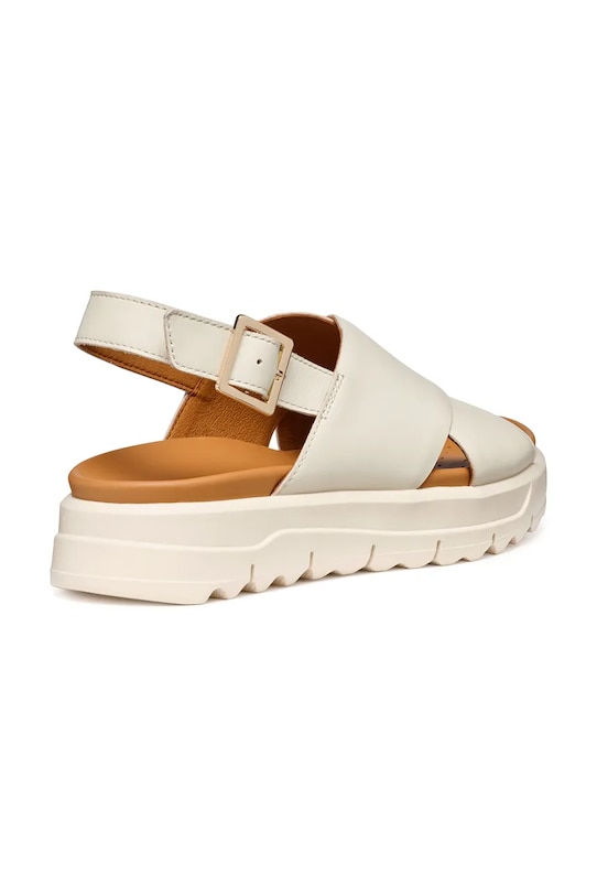 Încălțăminte Geox sandale din piele întoarsă D XAND 2.1S D45SZE00085C1002 bej