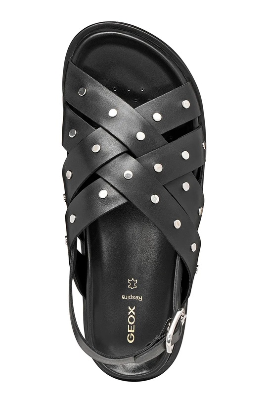 Geox sandale de piele D ADELASH D65YWC00043C9999 negru