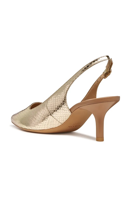 Geox szpilki skórzane D KLEOPY złoty D65YBD000KYC2012