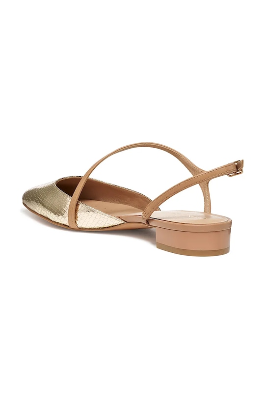 Geox baleriny skórzane D GISELDA15 złoty D65YUB0KYTUC2235