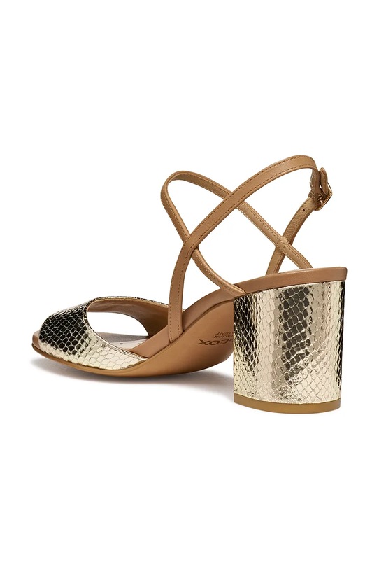 Geox sandały skórzane D VIRNILISA 65 S złoty D65YZB0KYTUC2235