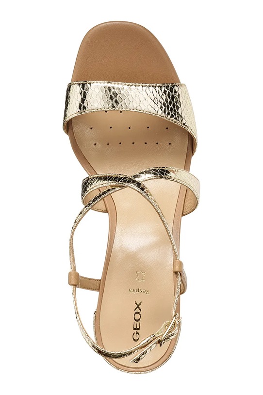 Geox sandały skórzane D NEW ERAKLIA 80 T01 D652KA0KYTUC2235 złoty