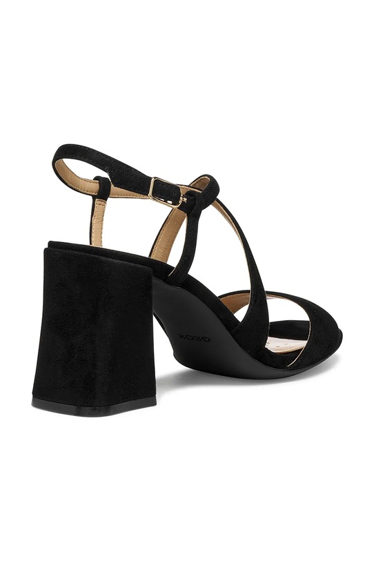 Obuwie Geox sandały zamszowe D NEW ERAKLIA 80 T01 D652KA00021C9999 czarny