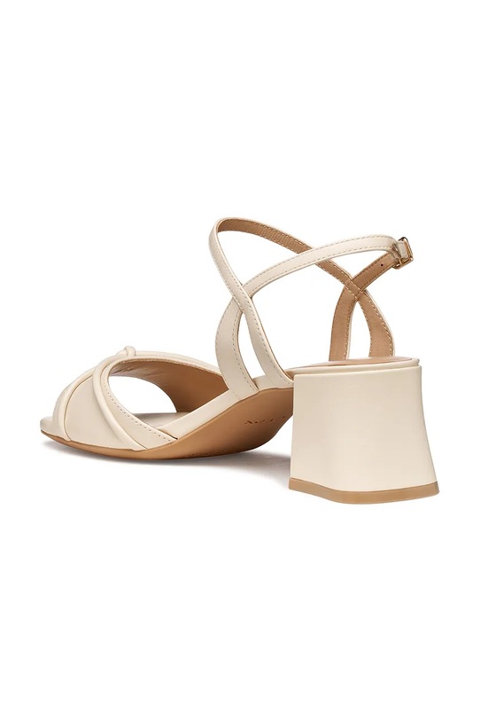 Geox sandały skórzane D NEW ERAKLIA 50 T01 beżowy D656JC000TUC1122