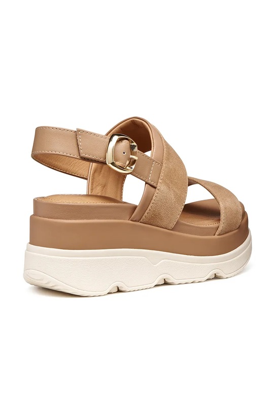 Obuwie Geox sandały zamszowe D GARDENIA D65HBA021BCC5000 brązowy