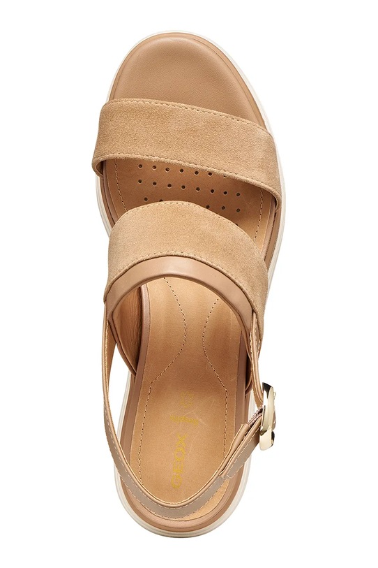 Geox sandały zamszowe D GARDENIA D65HBA021BCC5000 brązowy