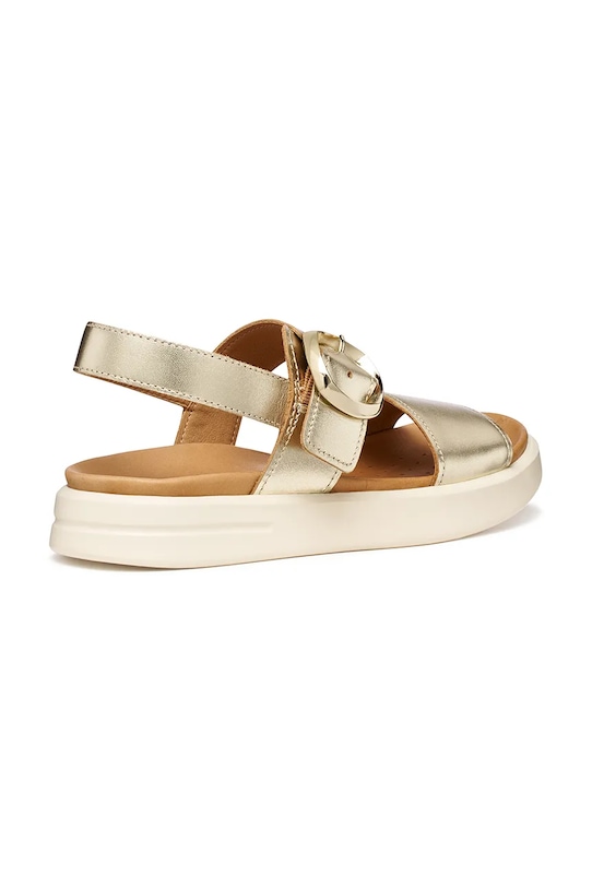 Încălțăminte Geox sandale de piele D XAND 2S D65PAA000CFC2012 aur