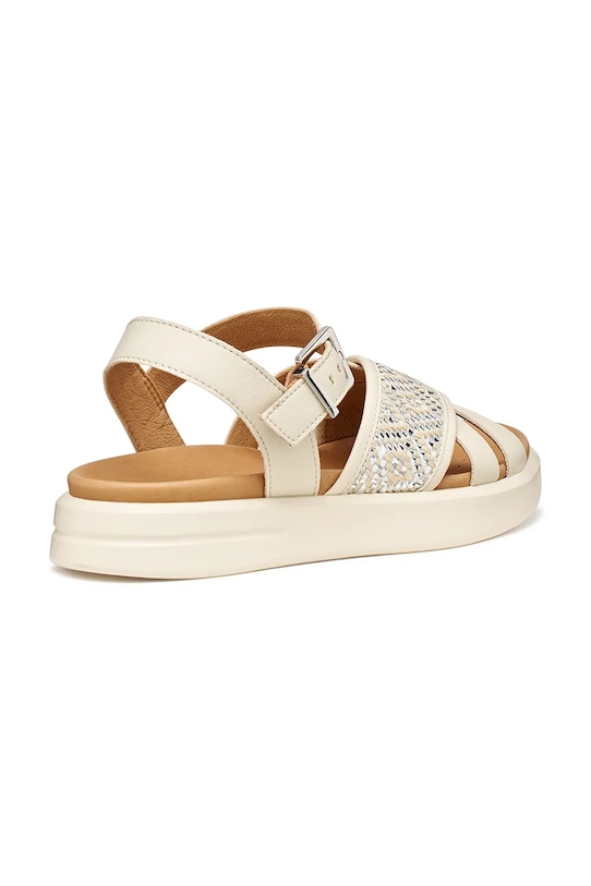 Încălțăminte Geox sandale de piele D XAND 2S D65PAB09B11C1122 bej