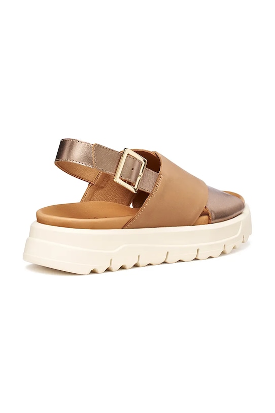 Obuwie Geox sandały skórzane D XAND 2.1S D45SZE043CFC5242 brązowy