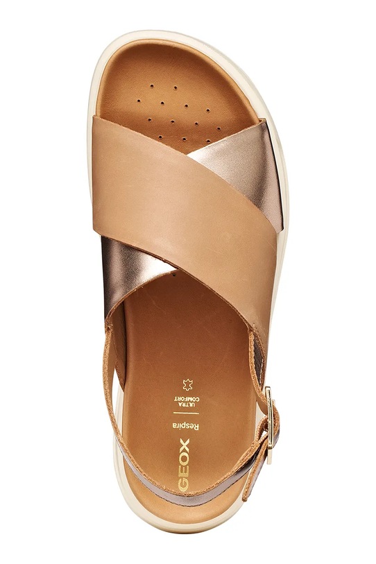 Geox sandały skórzane D XAND 2.1S D45SZE043CFC5242 brązowy