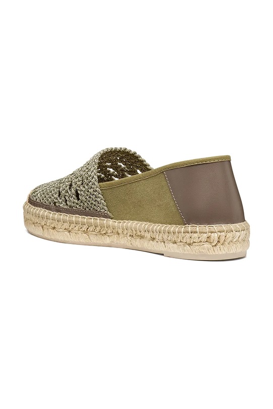 Espadrilky Geox D LAMPEDUSA zelená D46V0A02J10C3016