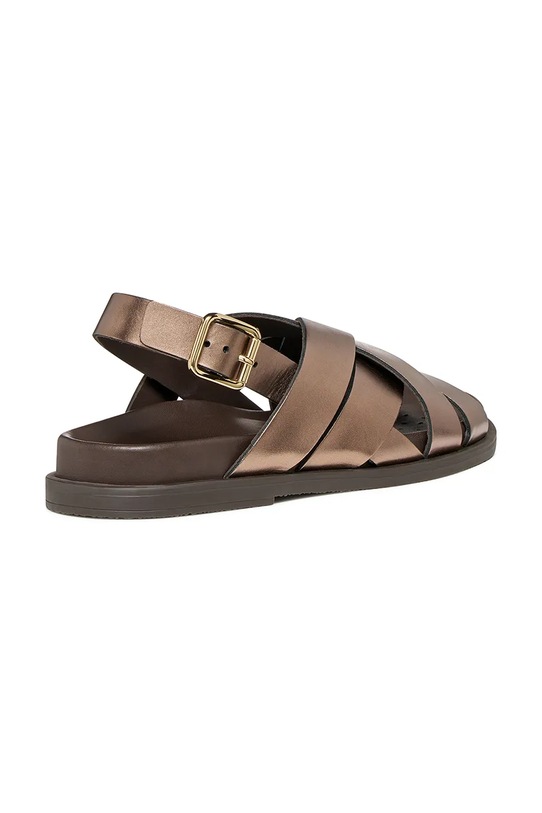 Obuwie Geox sandały skórzane D ADELASH D55YWA000CFC5005 brązowy