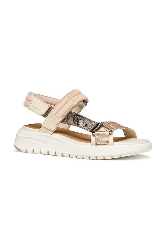 Geox sandały D FLEXTRIDE S D65BSD0BCBNC1S5M beżowy SS26