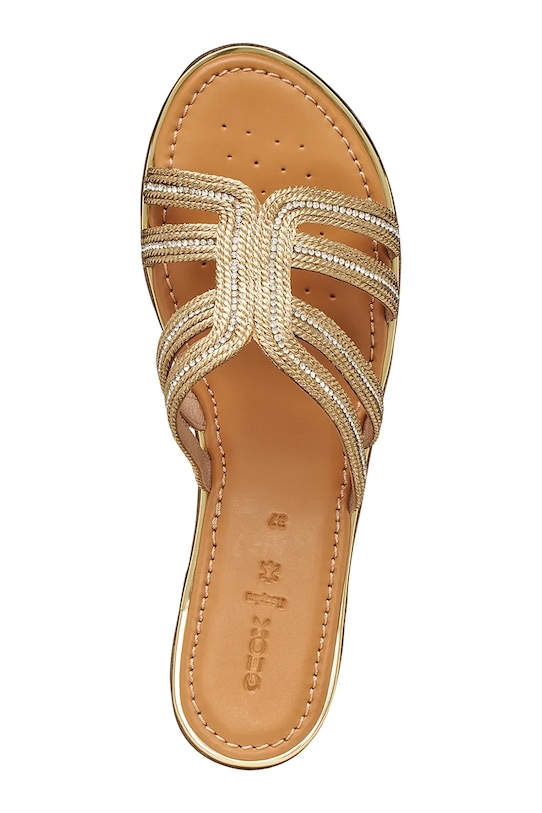 Geox sandały D SOZY PLUS D65DQA000EWC2016 złoty