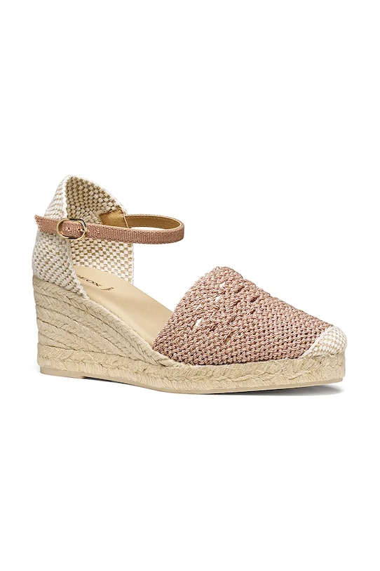 Geox еспадрили D GELSA LOW D65NGD02J10C8014 бежов SS26