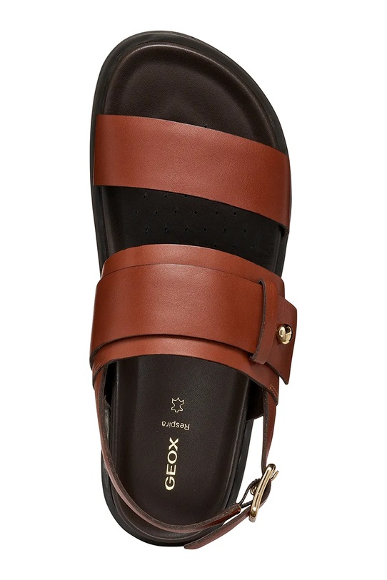 Geox sandały skórzane D ADELASH D65YWA00043C6014 pomarańczowy