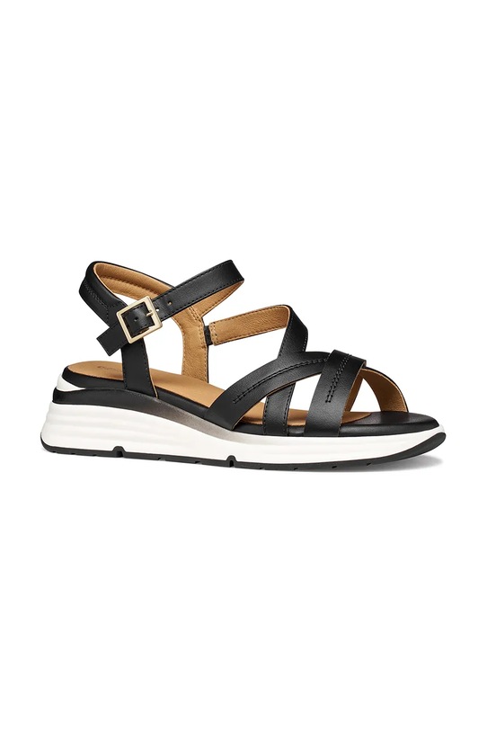 Geox sandały z odkrytą piętą damskie D ELOWYNNE D650JA000BCC9999 czarny SS26