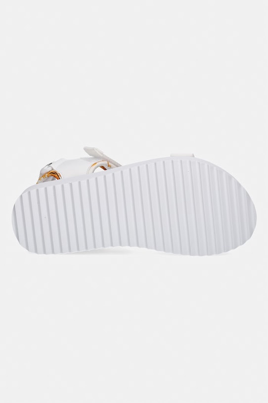 Versace Jeans Couture sandały na platformie damskie 80VA3SX4.ZSS82.G03 biały