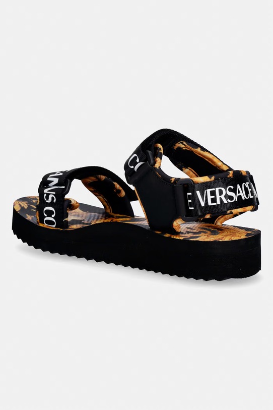 Obuwie Versace Jeans Couture sandały damskie 80VA3SX4.ZSS82.G89 czarny