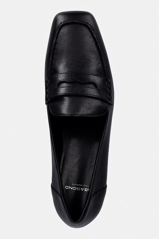 Kožené mokasíny Vagabond Shoemakers DEBBI čierna 6118.001.20