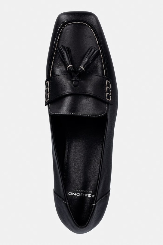 Vagabond Shoemakers mokasyny skórzane DEBBI czarny 6118.101.87