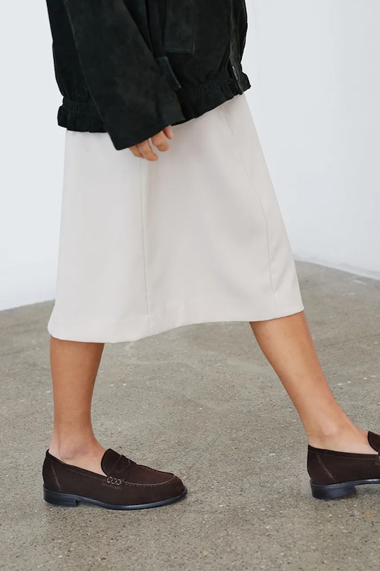 Vagabond Shoemakers μοκασίνια γυναικεία σουέτ LINN 6036.040.31