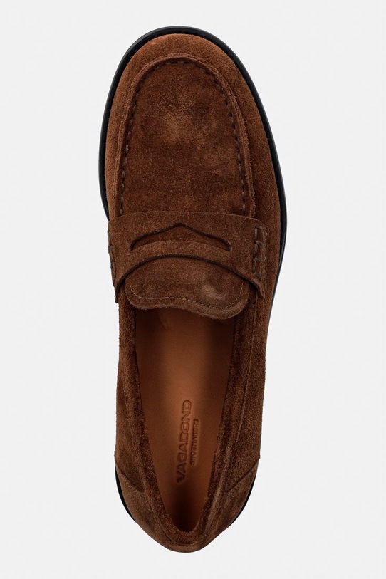 Vagabond Shoemakers mokasyny damskie zamszowe LINN brązowy 6036.040.89