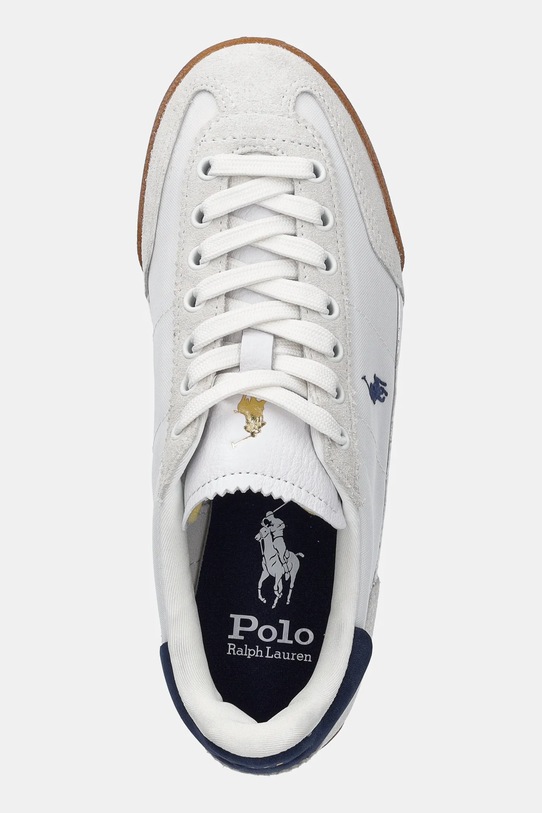 Polo Ralph Lauren sneakersy LEATHER/SUEDE biały 804962634002