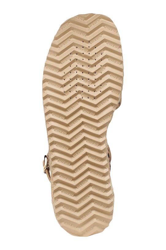 Geox espadryle na koturnie damskie skórzane D ALEMERIA D651KB00711C5018