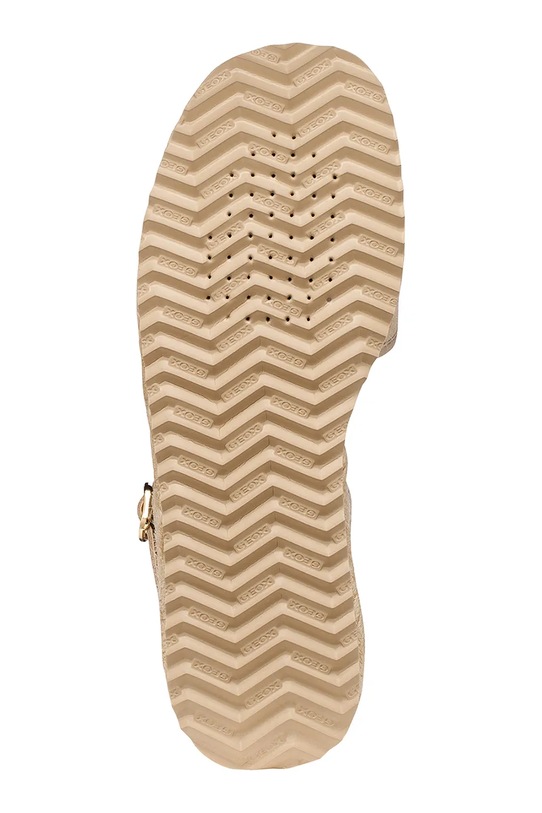 Geox espadryle na koturnie damskie skórzane D ALEMERIA D651KB02211C6738