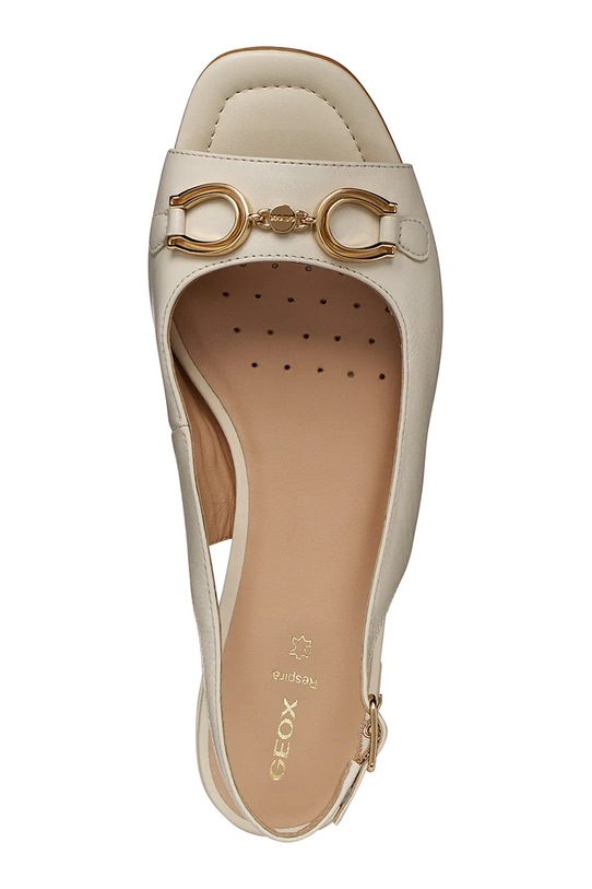 Geox sandały skórzane D NEW ERAKLIA 15 D6580E000TUC1122 beżowy