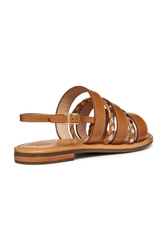 Obuwie Geox sandały skórzane D SOZY S D65LXC0N61JC5F2L brązowy