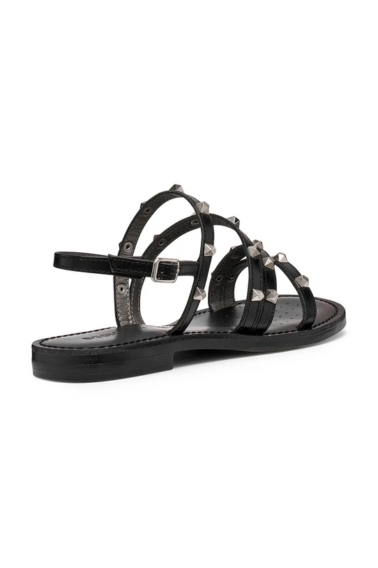 Obuwie Geox sandały skórzane MAALUSIAC D65YMH0001JC9999 czarny